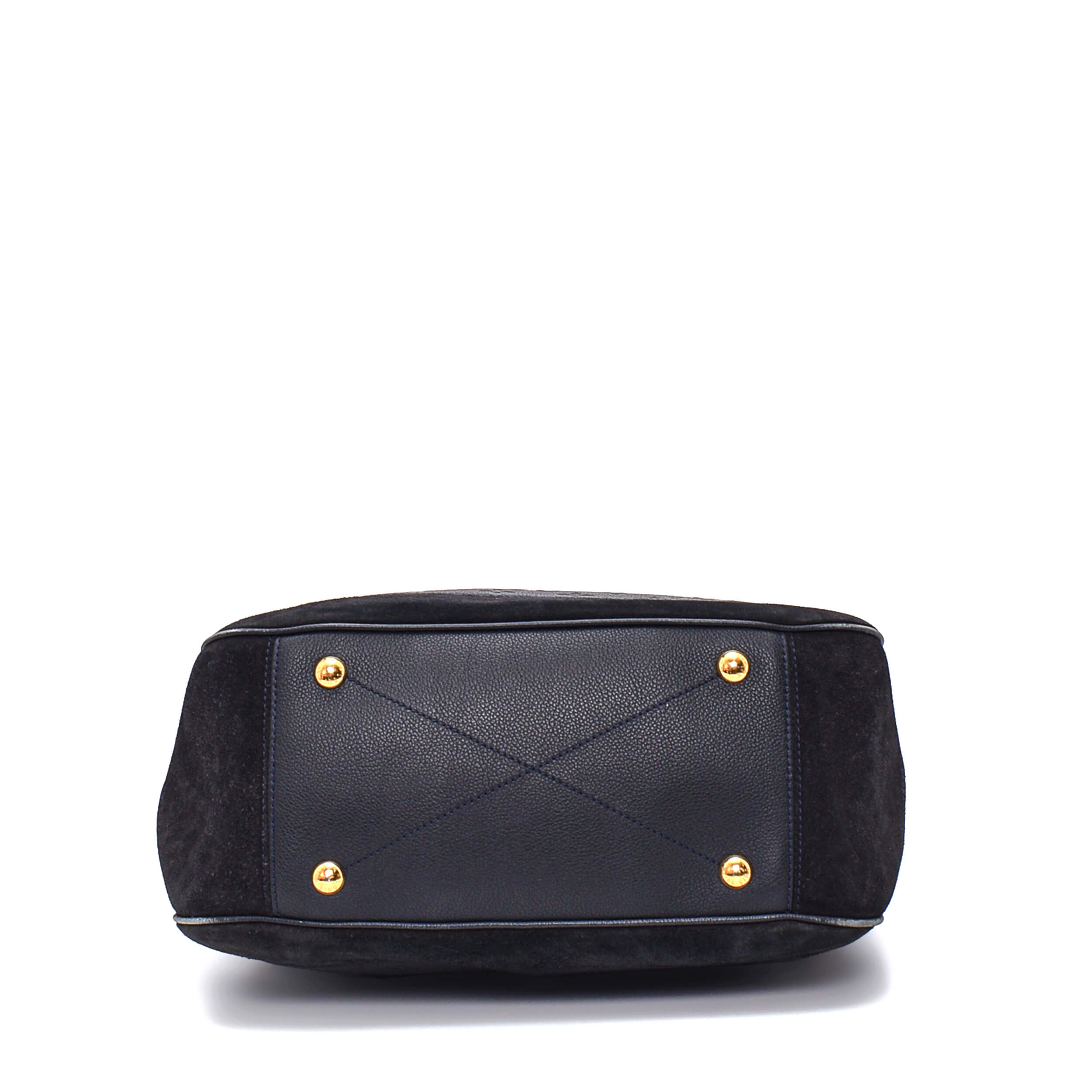 Louis Vuitton - Black Monogram Empreinte Leather&Suede Bag